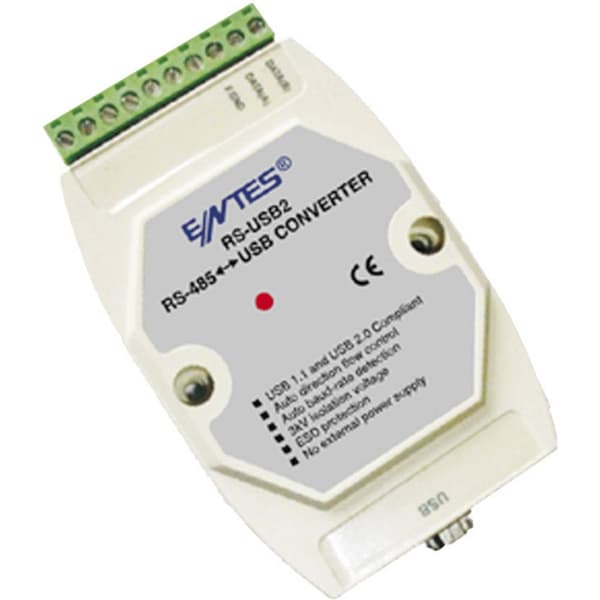 ENTES 101630 RS-USB2 Bus Konverter RS-485, USB 12 V/DC, 24 V/DC 1 st