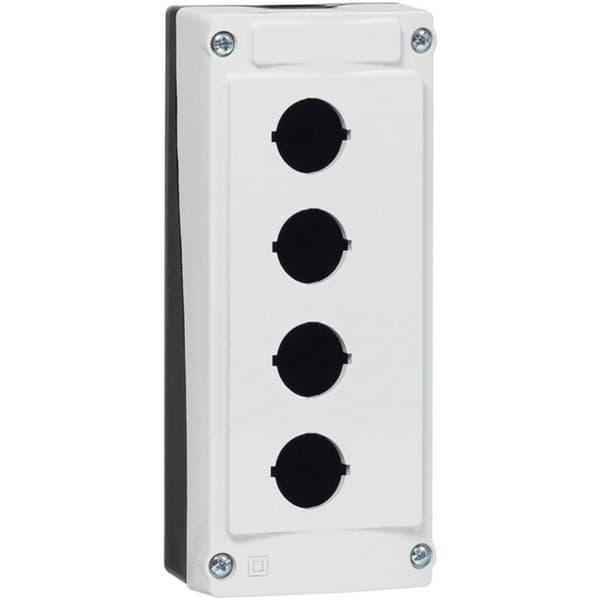 BACO LBX0400 Tomhölje 4 monteringsplatser (L x B x H) 173 x 74 x 47.9 mm Grå, Svart 1 st