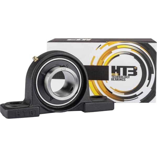 HTB UCP 210 Stålager Gjutjärn Borrdiameter 50 mm Håldistans 159 mm