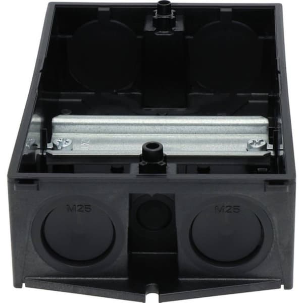 Eaton CI-K2-100-TS Tomhölje för dragskenamontering (L x B x H) 100 x 100 x 160 mm Grå-vit (RAL 7035), Svart (RAL 9005)