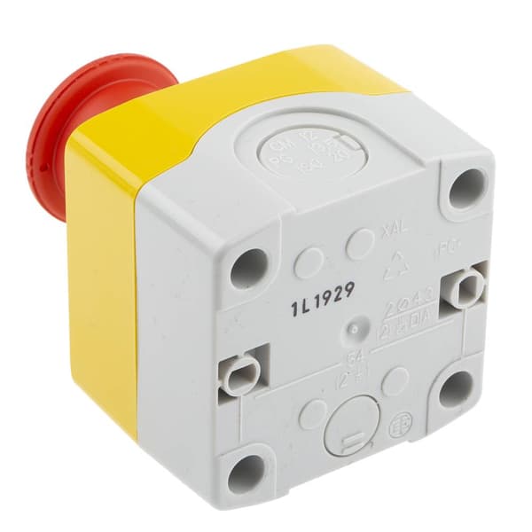 Schneider Electric XALK178F Nödstoppsbrytare med hölje 120 V/AC 6 A 2 NC IP66 (enligt EN 60529), IP67, IP69, IP69 K (i