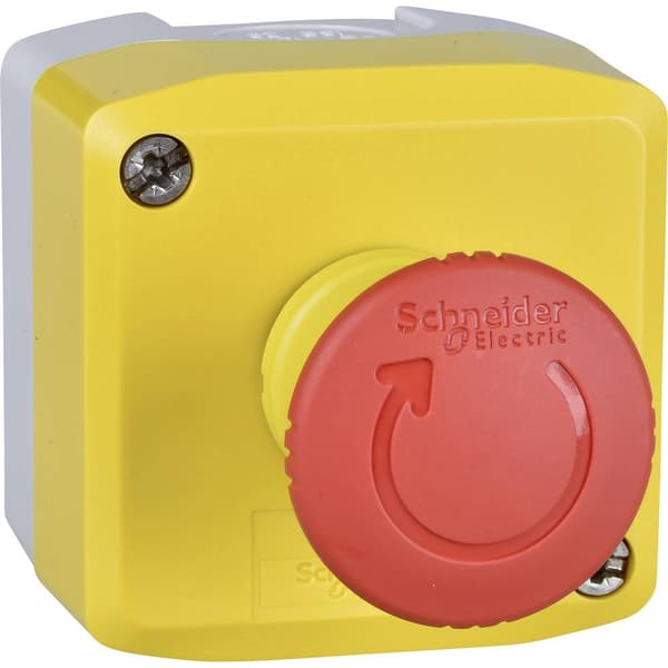 Schneider Electric XALK178F Nödstoppsbrytare med hölje 120 V/AC 6 A 2 NC IP66 (enligt EN 60529), IP67, IP69, IP69 K (i