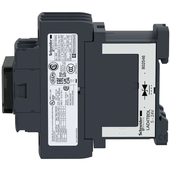 Schneider Electric LC1D25BD Kontaktor 1 NO, 1 NC 1 st