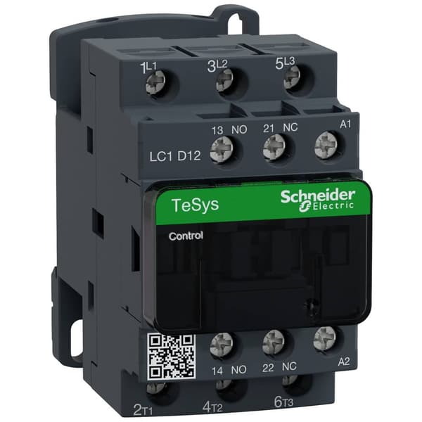 Schneider Electric LC1D12P7 Kontaktor 1 NO, 1 NC 1 st