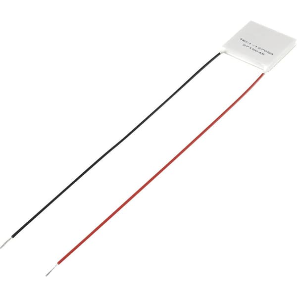 TRU COMPONENTS TEC1-127050 Peltier-element 15.4 V/DC 5 A 44.7 W (L x B x H) 40 x 40 x 3.9 mm