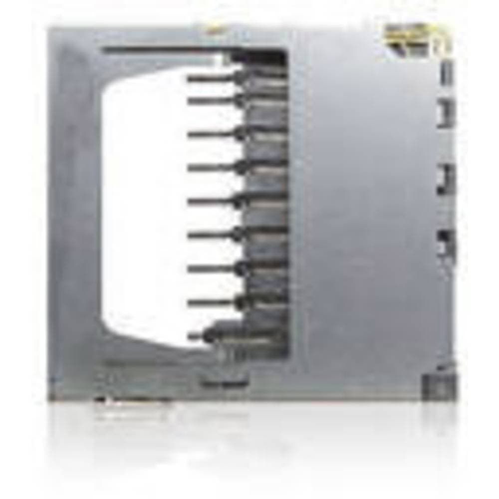 SD, MMC Kort-sockel Antal kontakter: 9 Tryck, Tryck Yamaichi FPS009-2305-0 inkl. switch 1 st