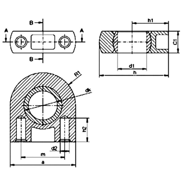 igus ESTM-06 SL Glid-stålager Borrdiameter 6 mm Håldistans 10 mm