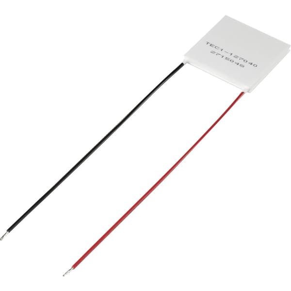 TRU COMPONENTS TEC1-127040 Peltier-element 15.4 V/DC 4 A 33.4 W (L x B x H) 40 x 40 x 3.9 mm