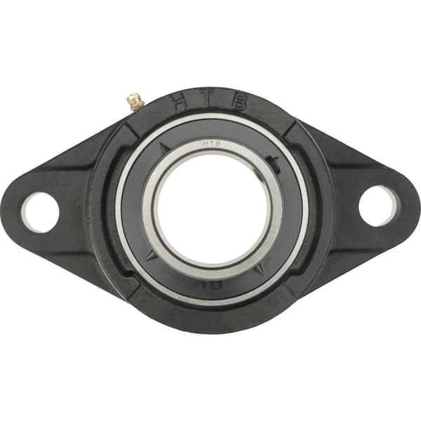 HTB UCFL 204 Flänslager Gjutjärn Borrdiameter 20 mm Håldistans 90 mm
