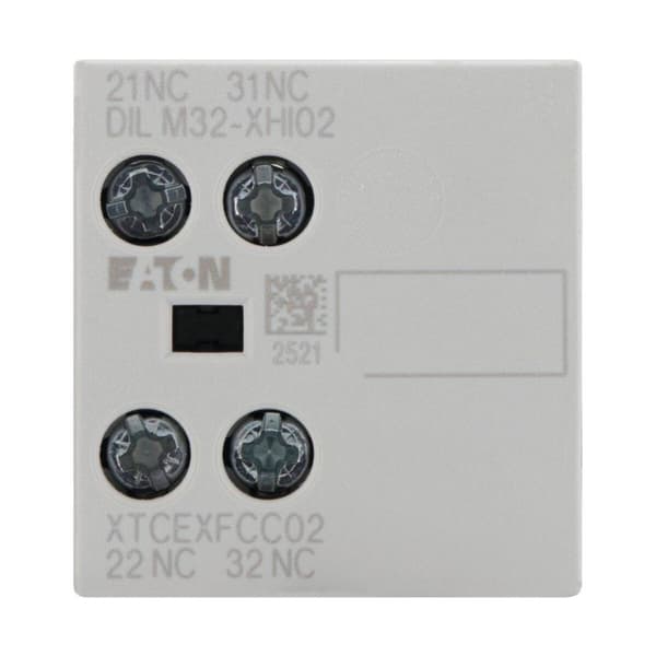 Eaton DILM32-XHI02 Hjälpkontaktblock 2 NC 4 A jackbar 1 st