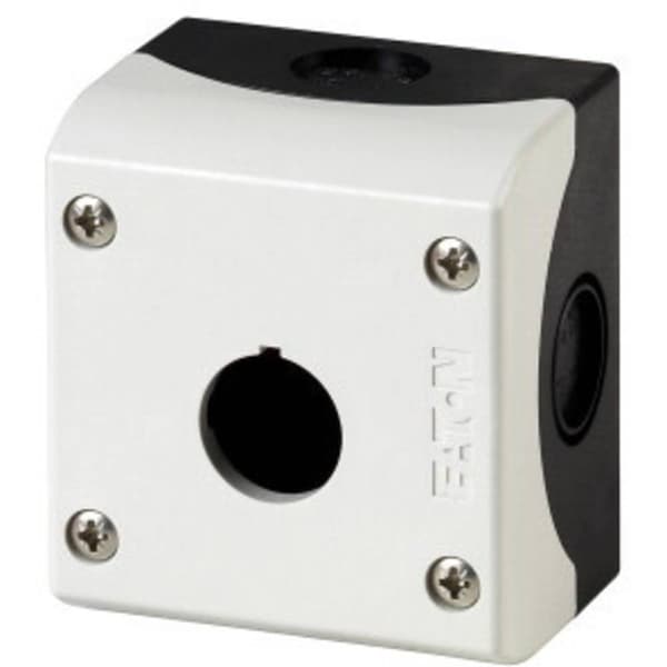 Eaton M22-I1 Monteringshölje 1 monteringsplats, för markmontering (Ø x H) 22 mm x 80 mm Antracit 1 st