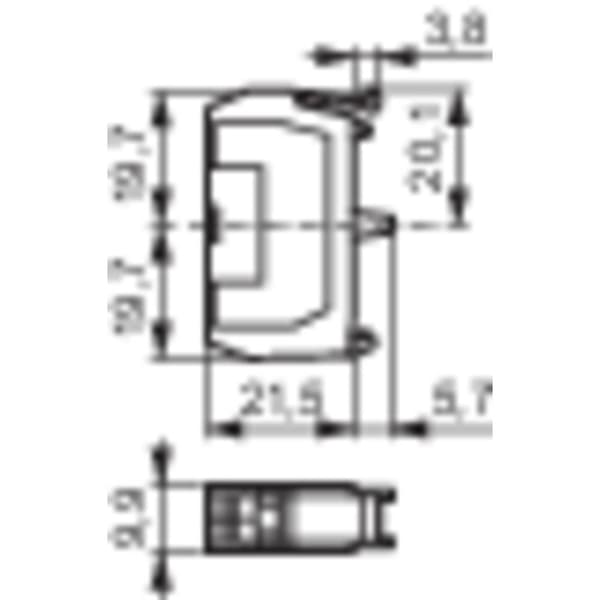 BACO 33E10 Kontaktelement 1 NO momentan 600 V 1 st