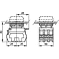 Miniatyrbild 3 av 3: BACO 333E30 Kontaktelement med monteringsadapter 3 NO momentan 600 V 1 st