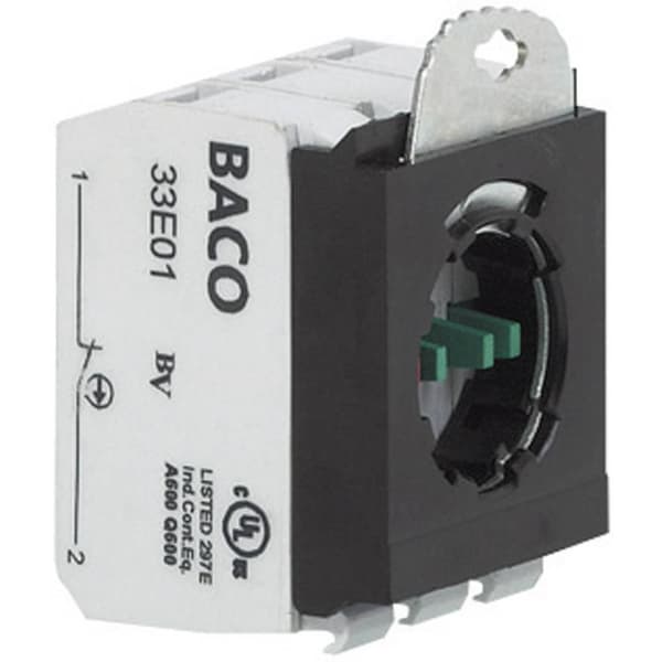 BACO 333E30 Kontaktelement med monteringsadapter 3 NO momentan 600 V 1 st