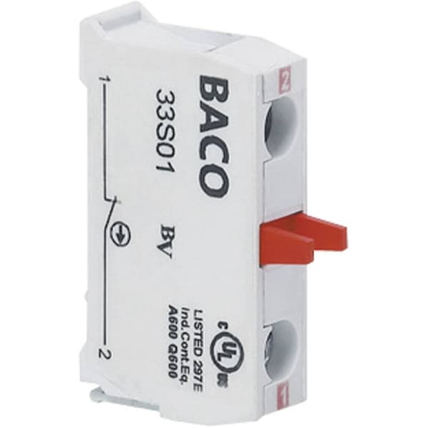 BACO 33S10 Kontaktelement 1 NO momentan 600 V 1 st