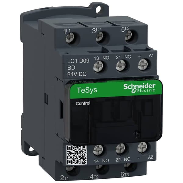 Schneider Electric LC1D09BD Kontaktor 1 x sluttekontakt, 1 x brydekontakt 1 stk