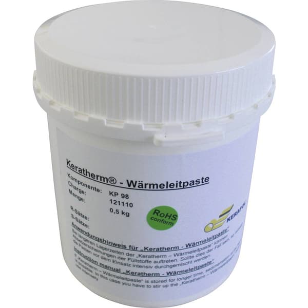 Kerafol KP12 0.5 kg Kylpasta 10 W/mK 500 g Temperatur (max.): +150 °C