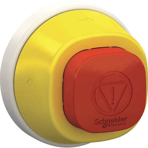 Schneider Electric ZB5AS84W2B Nödstoppsknapp 24 V IP66, IP67, IP69, IP69 K (i inbyggt tillstånd) 1 st