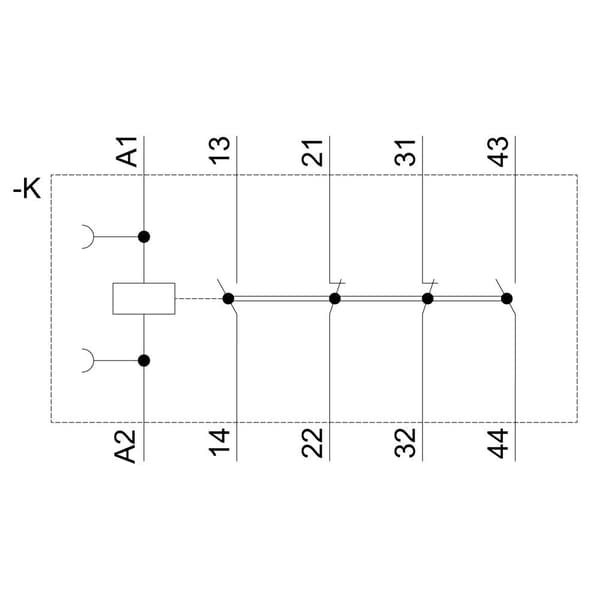 Siemens 3RH2122-1AP00 Kontaktor 230 V/AC 10 A 1 st