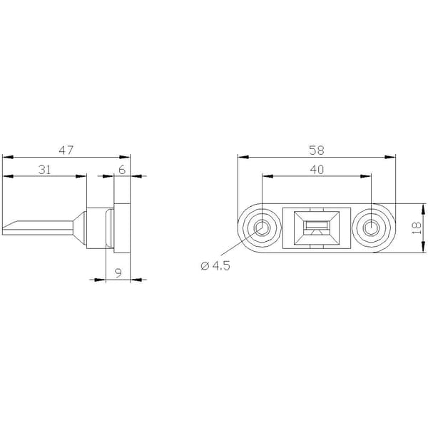 Siemens 3SE50000AV03 3SE5000-0AV03 Ställdon 1 st
