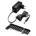 Miniatyrbilde 2 av 2: Universal strømadapter 3-12 V - maks. 3,6 W og 0,3 A