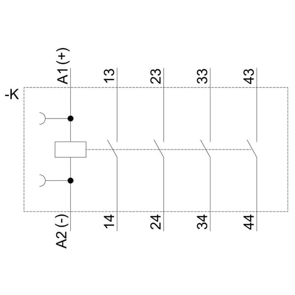 Siemens 3RH2140-2BB40 Kontaktor 1 st