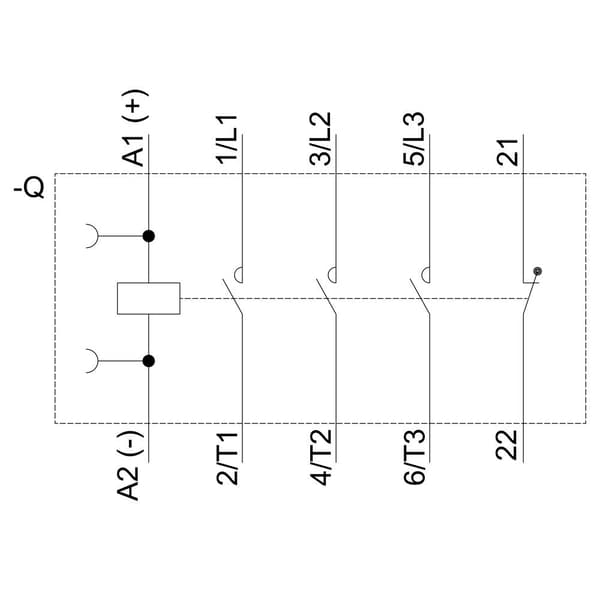 Siemens 3RT2017-2BB42 Kontaktor 3 NO 690 V/AC 1 st