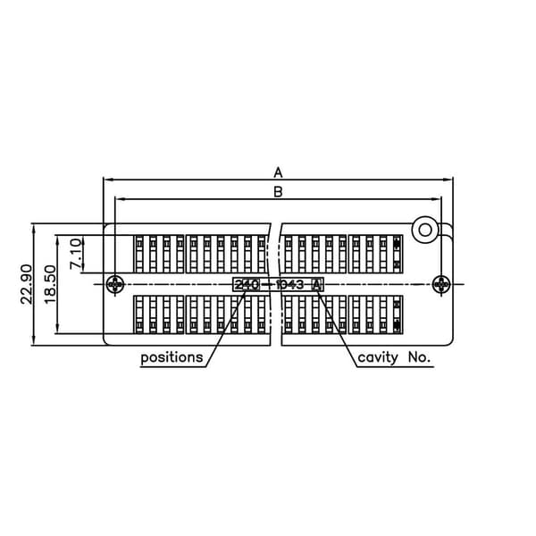 ZIF32GB IC-testsockel Rastermått: 15.24 mm Antal poler: 32 1 st