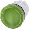 Miniatyrbild 1 av 4: Siemens 3SU1001-6AA40-0AA0 Lampa som varnar platt Grön 1 st