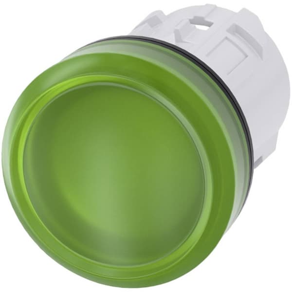 Siemens 3SU1001-6AA40-0AA0 Lampa som varnar platt Grön 1 st