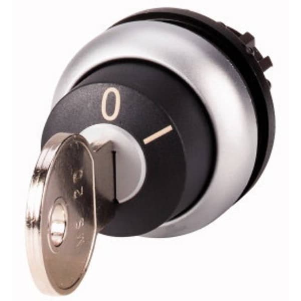 Eaton 111779 M22-WRS-MS20 Nyckelknapp Plastfrontring Nyckel Svart 1 st