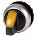 Miniatyrbild 1 av 4: Eaton 284396 M22-WLKV-Y Valtangent Plastfrontring Vred Svart 1 st