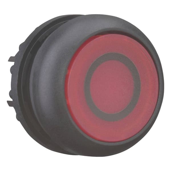 Eaton 216937 M22S-DL-R-X0 Tryckknapp för lampa Plastfrontring 1 st