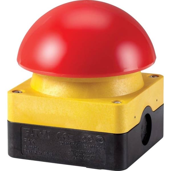 Eaton FAK-R/V/KC02/IY Fot-handsswitch Konstruktion 2 NC IP67/IP69K 1 st