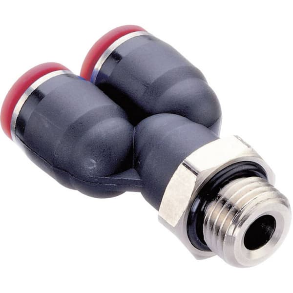 IMI NORGREN Y-koppling C02880828 Yttergänga: 1/4 Rör-Ø: 8 mm 1 st
