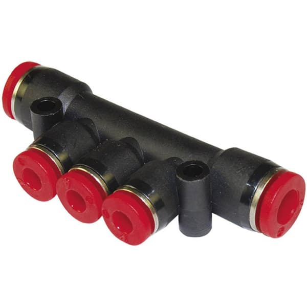 IMI NORGREN Fördelare C00D30804 Rör-Ø: 8 mm, 8 mm, 4 mm, 4 mm, 4 mm 1 st
