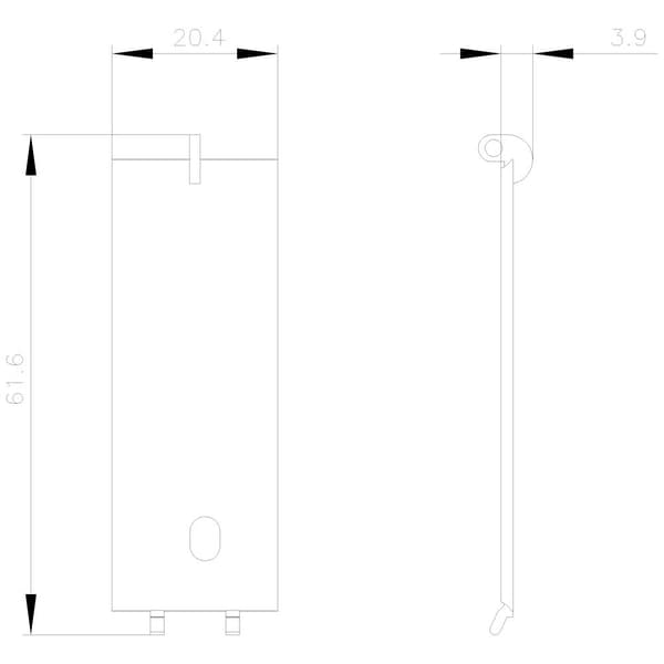 Siemens 3ZY1321-2AA00 3ZY13212AA00 Tätningslock