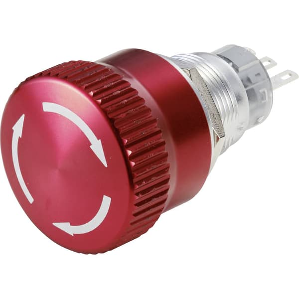 TRU COMPONENTS Nödstoppsbrytare 3 A 1 NC IP65 1 st