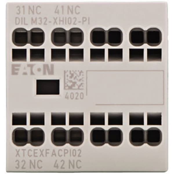 Eaton DILM32-XHI02-PI Hjälpkontaktblock 2 NC 4 A 1 st