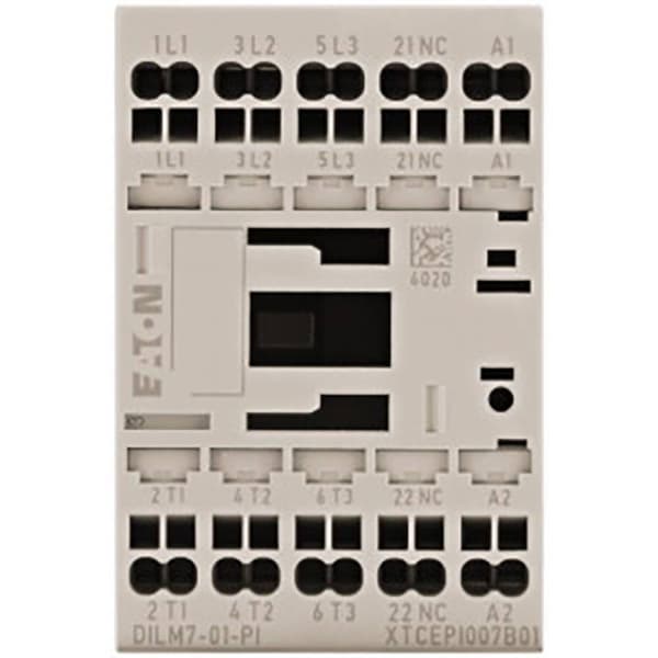 Eaton DILM7-01(24VDC)-PI Ledningskontaktor 3 NO 3 kW 7 A 1 st