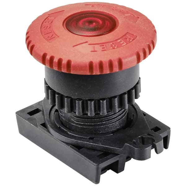 TRU COMPONENTS S2ER-E4R Nödstoppsbrytare, svampformad IP52 1 st