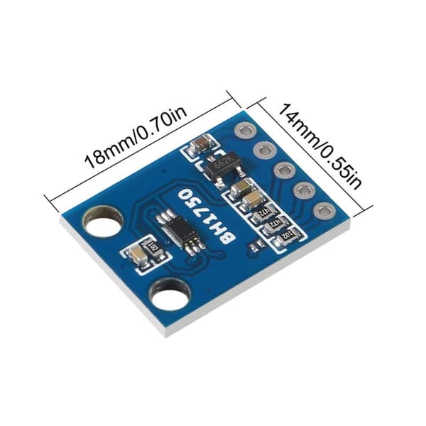 GY-302 BH1750 lysintensitetssensor, lyssensor til Arduino og Raspberry Pi