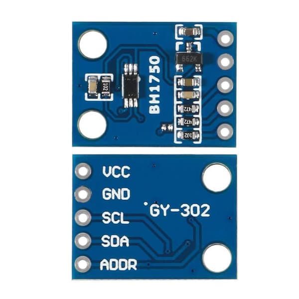 GY-302 BH1750 lysintensitetssensor, lyssensor til Arduino og Raspberry Pi