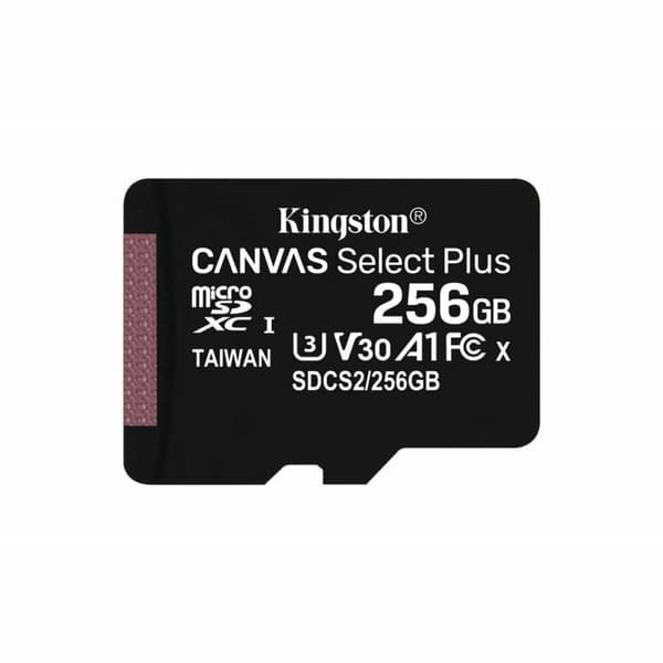 Kingston SDCS2/256GB Micro-SD kort - 256 GB lagringskapacitet för din enhet. Hög kvalitet och pålitlig prestanda. Uppgradera idag!