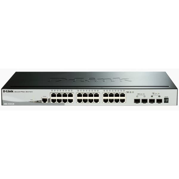 Kytkin D-Link DGS-1510-28X/E musta