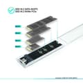 Pikkukuva 7 / 8: Kovalevykotelo Läpinäkyvä USB USB-C TooQ TQE-2200:lle – Käytännöllinen kotelo kovalevyllesi, USB- ja USB-C-liitännöillä.