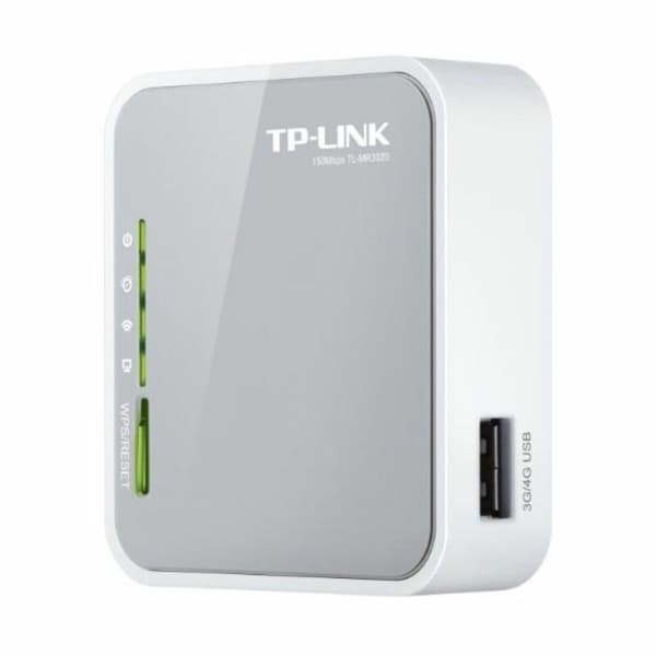 Trådløs Router TP-Link TL-MR3020 V1 - Kompakt og pålidelig trådløs router til nem tilslutning.