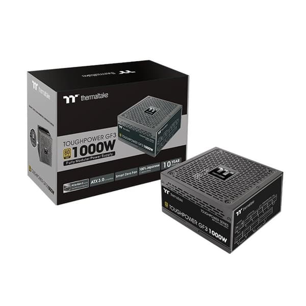 Strømforsyning THERMALTAKE Toughpower GF3 1000 W 80 Plus Guld – Kraftfuld og effektiv strømforsyning til din computer.