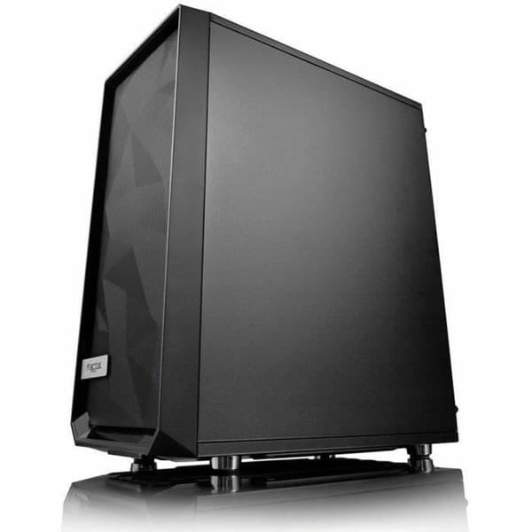 ATX Halvtransparent Fractal FD-CA-MESH-C-BKO Sort - Elegant design til din computer med gennemsigtigt kabinet.