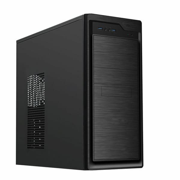 ATX Chassi CoolBox COO-PCF800U3-1 i Svart - Högkvalitativt datorchassi med USB 3.0 och snygg design. Passar perfekt för din PC.